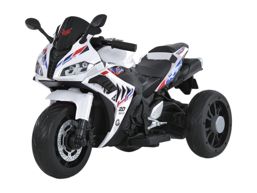 Электромотоцикл M 6273EL-1 белый электро Bambi Racer