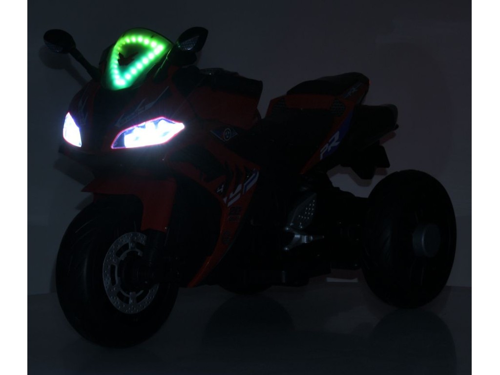 Электромотоцикл M 6273EL-1 белый электро Bambi Racer