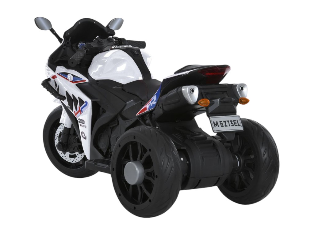 Электромотоцикл M 6273EL-1 белый электро Bambi Racer