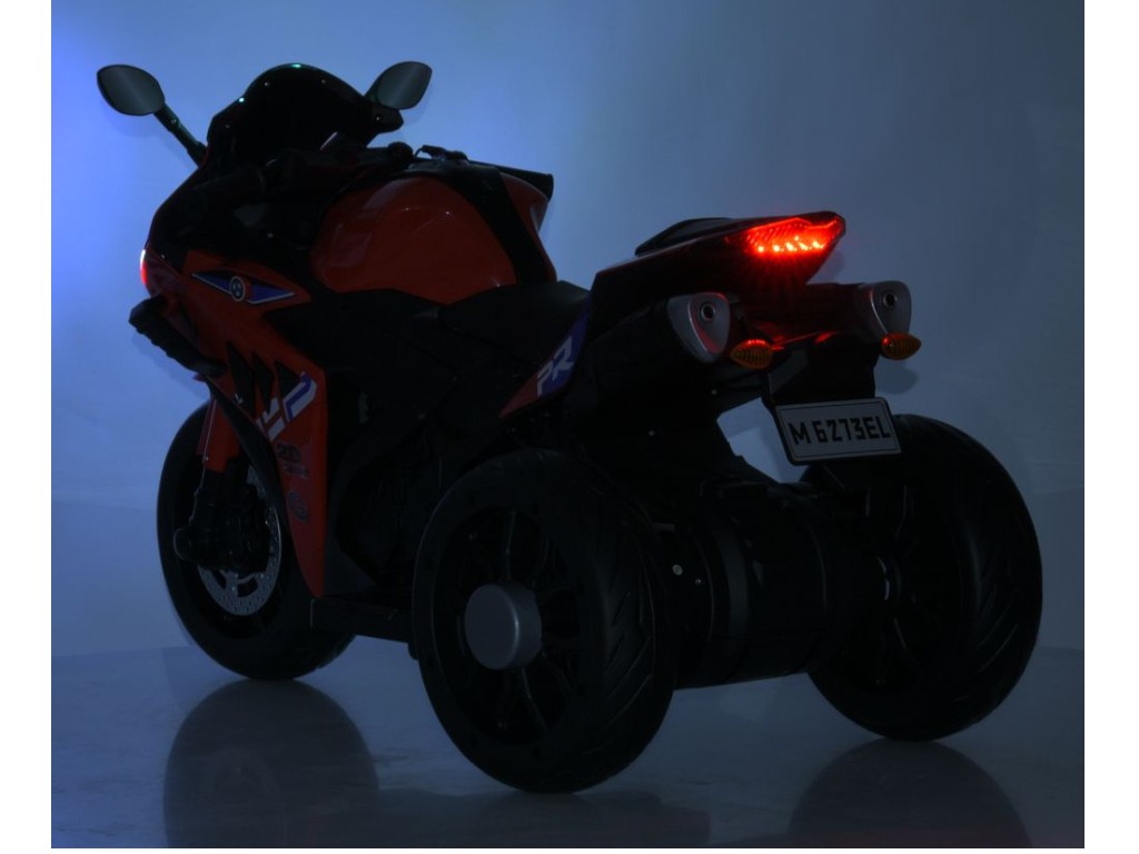 Электромотоцикл M 6273EL-1 белый электро Bambi Racer