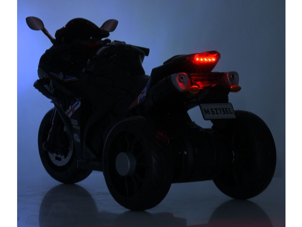 Электромотоцикл M 6273EL-2 черный электро Bambi Racer