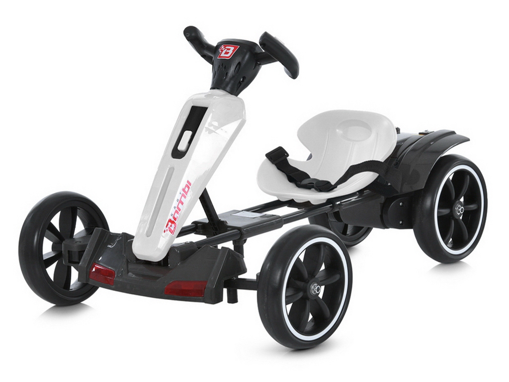 Электрокарт со светом M 6277EBR-1, 89 см, Bluetooth и пульт, Bambi Kart