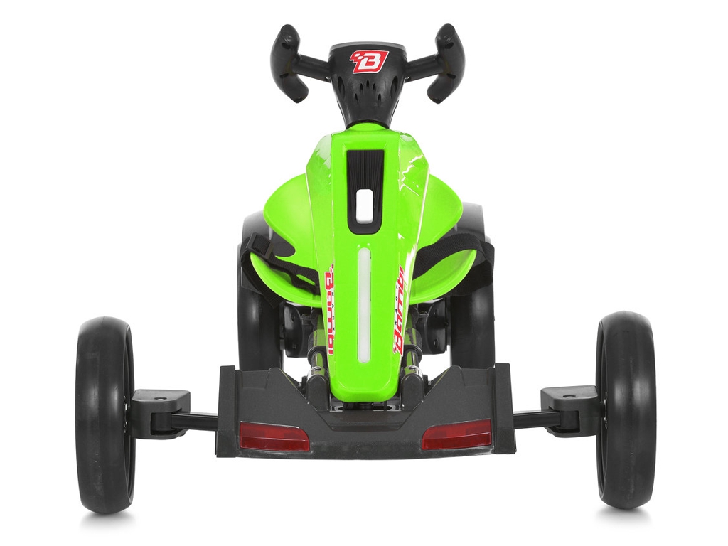 Электрокарт M 6277 EBR-5, 2 мотора 35W, Bluetooth, зеленый, Bambi Kart
