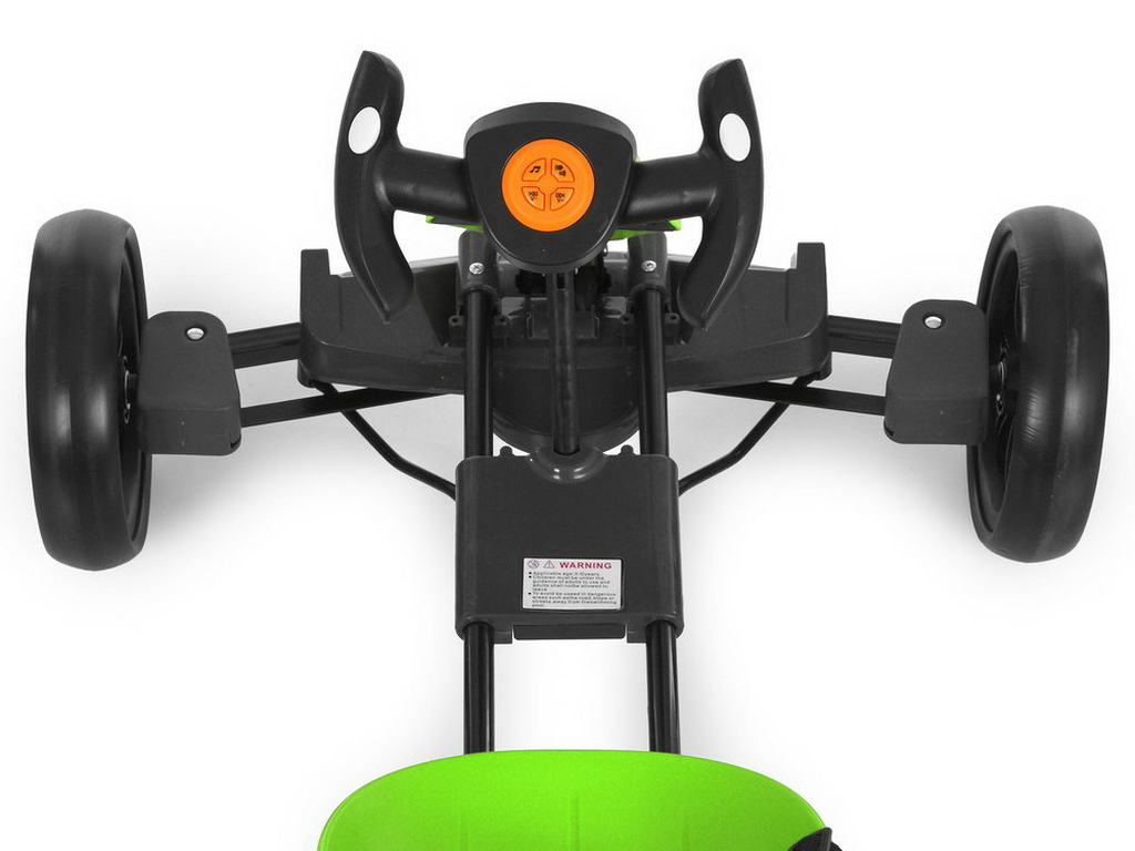 Электрокарт M 6277 EBR-5, 2 мотора 35W, Bluetooth, зеленый, Bambi Kart