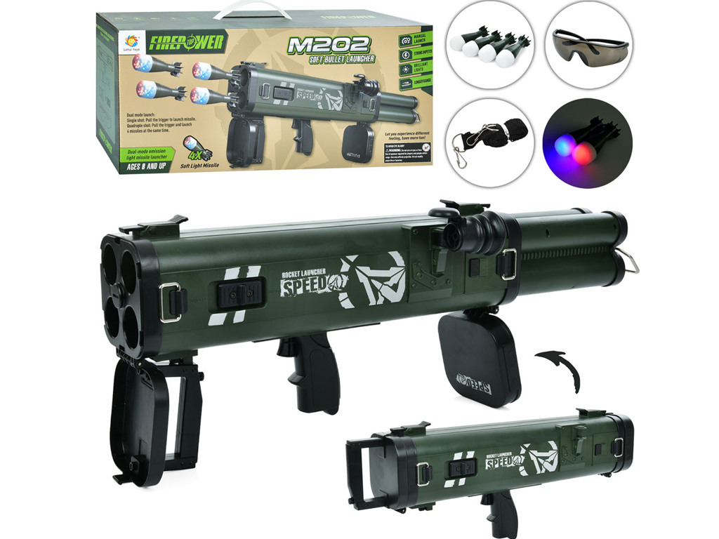 Автомат игрушечный на мягких пулях. M628