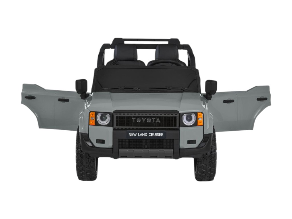 Електромобіль джип M 6280EBLR-11, 12V, 2×45W, MP3, Bluetooth, EVA колеса, сірий, Bambi