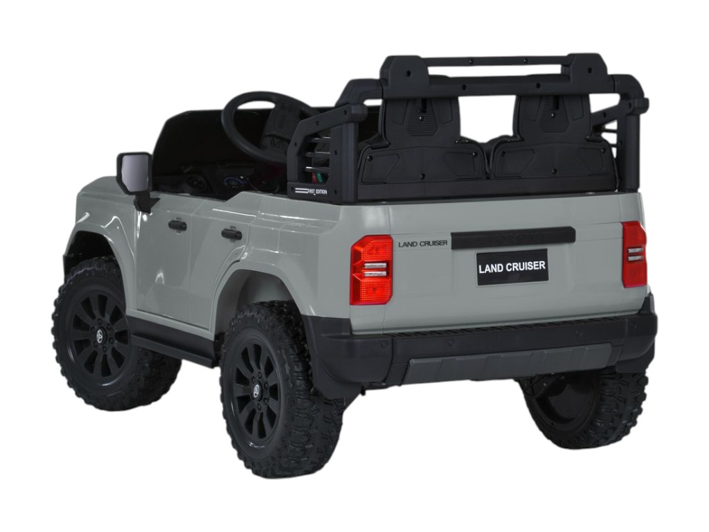 Електромобіль джип M 6280EBLR-11, 12V, 2×45W, MP3, Bluetooth, EVA колеса, сірий, Bambi