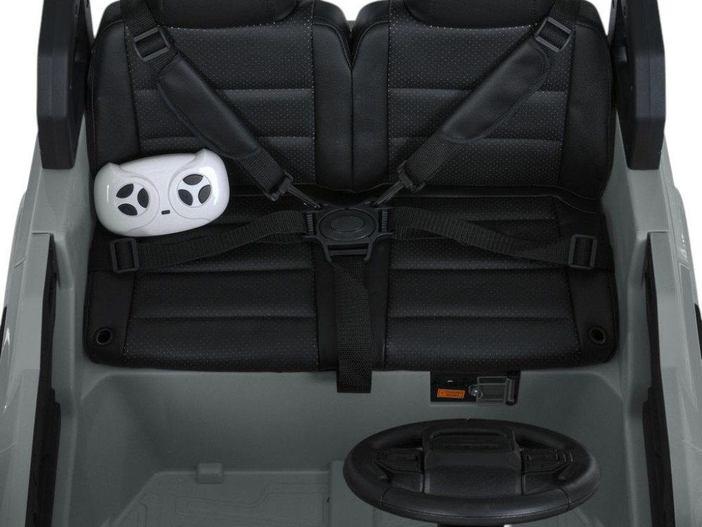 Електромобіль джип M 6280EBLR-11, 12V, 2×45W, MP3, Bluetooth, EVA колеса, сірий, Bambi