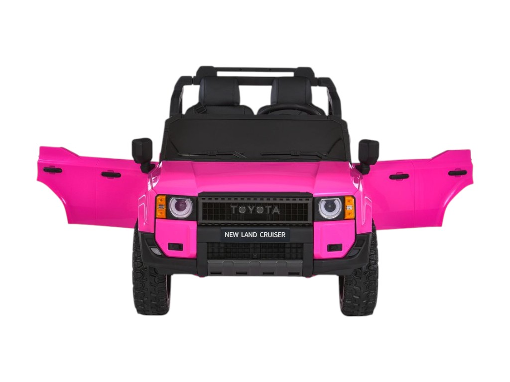 Електромобіль джип M 6280EBLR-8, 12V, 2×45W, MP3, Bluetooth, EVA колеса, рожевий, Bambi
