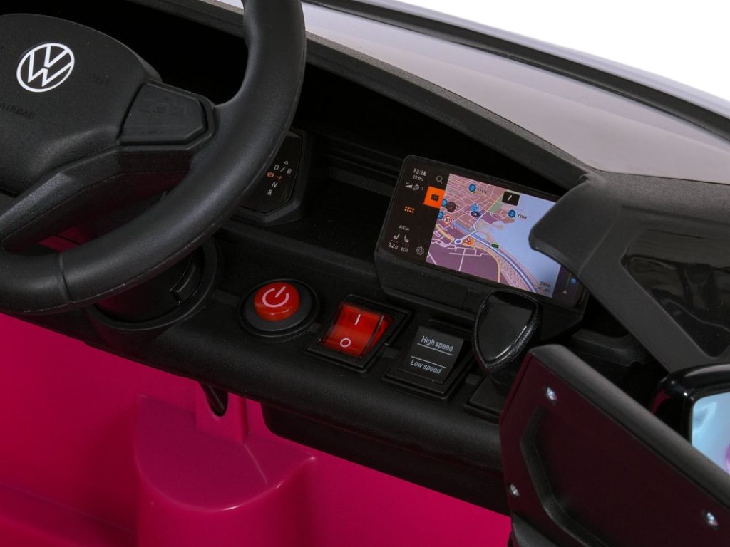 Электромобиль, M 6281EBLR-8, музыка и свет, розовый, Bambi Racer