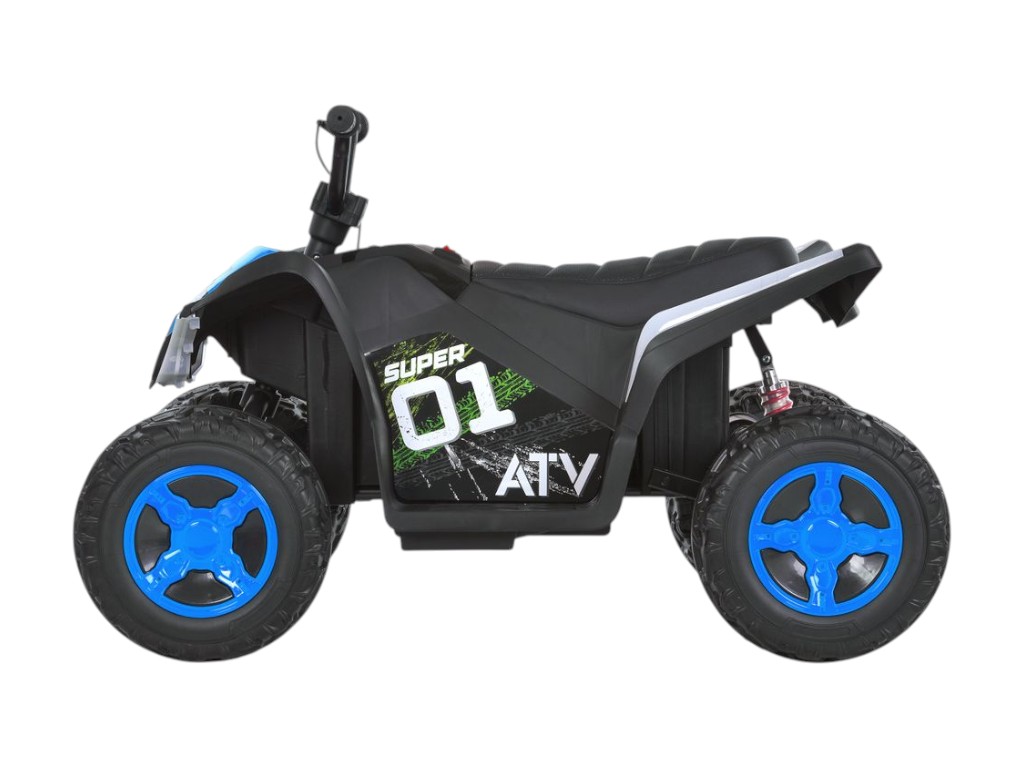 Электроквадроцикл, M 6283EL-4, музыка и свет, синий, Bambi Racer