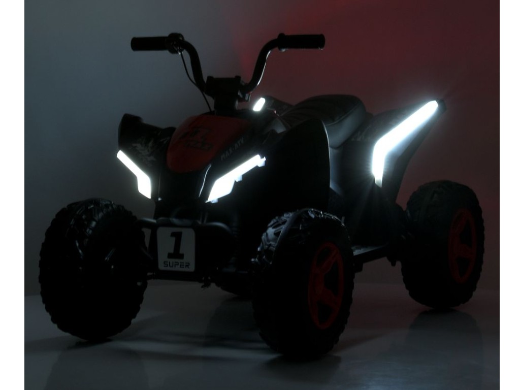 Электроквадроцикл, M 6283EL-4, музыка и свет, синий, Bambi Racer