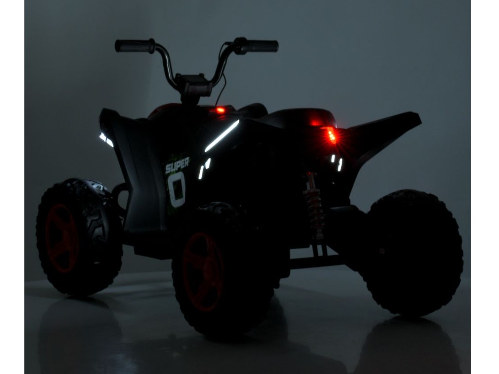 Электроквадроцикл, M 6283EL-4, музыка и свет, синий, Bambi Racer