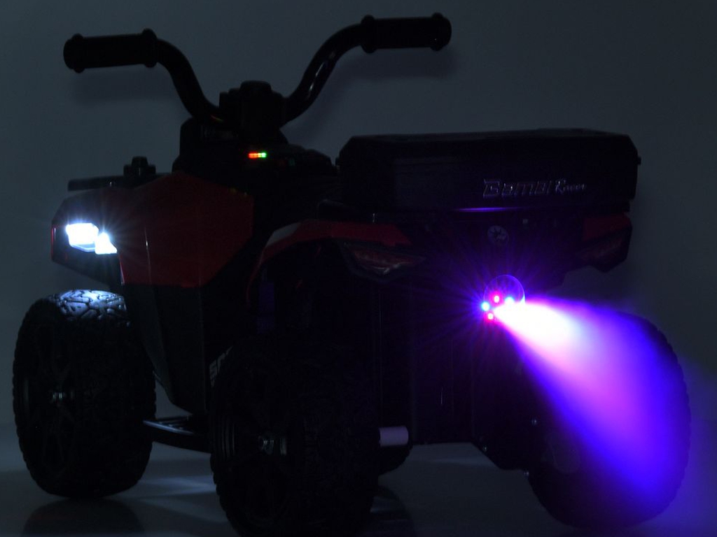 Квадроцикл Bambi Racer M 6286EBLR-4, 1Х6V/7AH, 1Х35W, USB, TF, EVA, Bluetooth