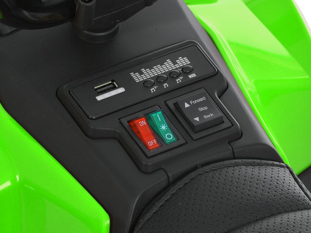 Квадроцикл Bambi Racer M 6286EBLR-5, 1Х6V/7AH, 1Х35W, USB, TF, EVA, Bluetooth