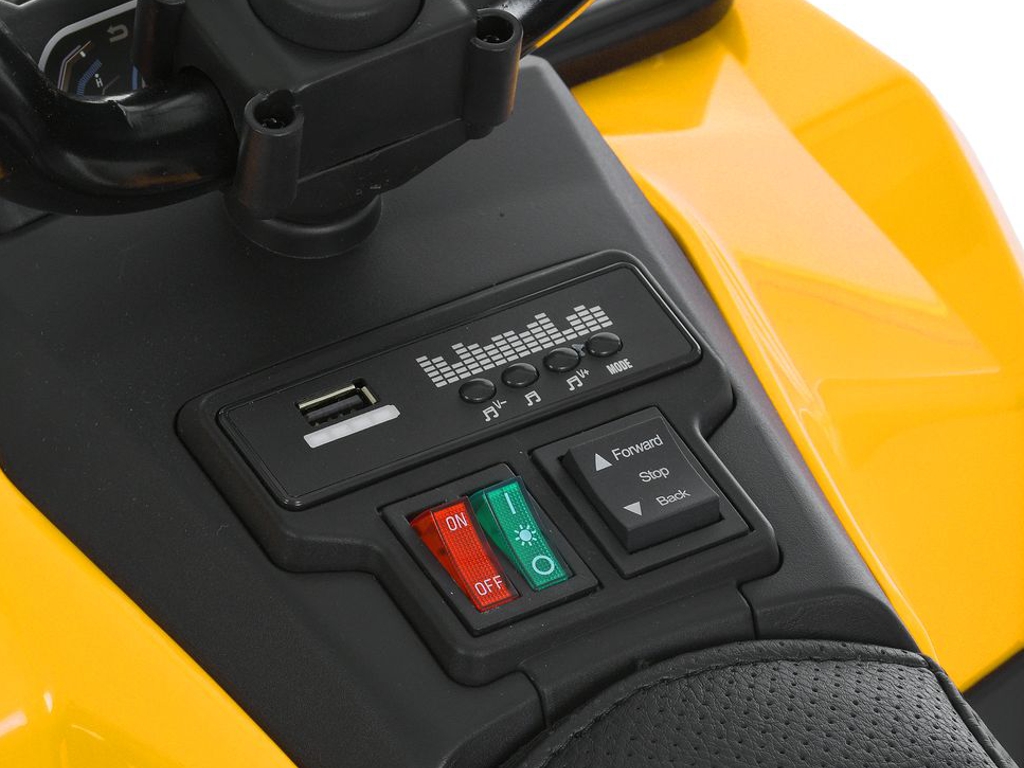 Квадроцикл Bambi Racer M 6286EBLR-6, 1Х6V/7AH, 1Х35W, USB, TF, EVA, Bluetooth
