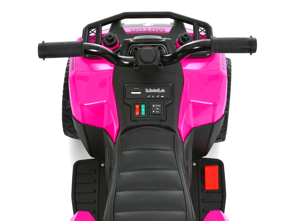 Квадроцикл Bambi Racer M 6286EBLR-8, 1Х6V/7AH, 1Х35W, USB, TF, EVA, Bluetooth