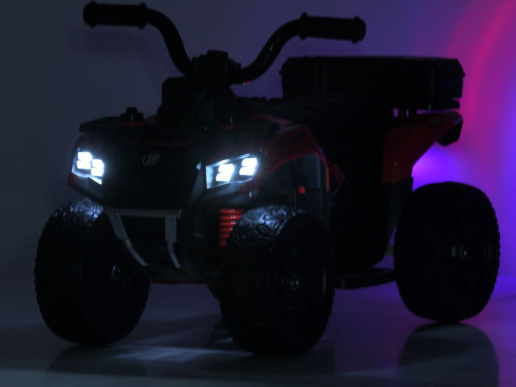Квадроцикл Bambi Racer M 6286EBLR-8, 1Х6V/7AH, 1Х35W, USB, TF, EVA, Bluetooth