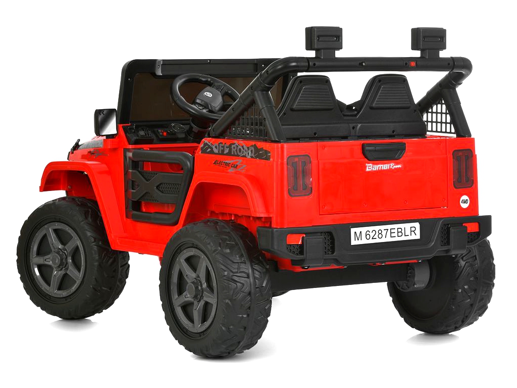 Электромобиль Bambi Racer M 6287EBLR-2(24V), с радиоуправлением, 1х24V/7AH, 4х45W, EVA, Bluetooth