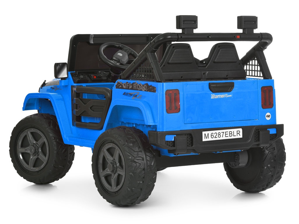Электромобиль Bambi Racer M 6287EBLR-4(24V), с радиоуправлением, 1х24V/7AH, 4х45W, EVA, Bluetooth