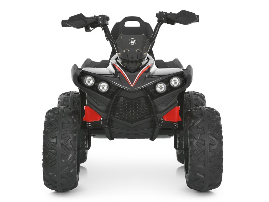 Квадроцикл Bambi Race M 6294EL-2, 2х45W, 1х12V/9AH, EVA, MP3, USB, TF, Blutooth, чорний