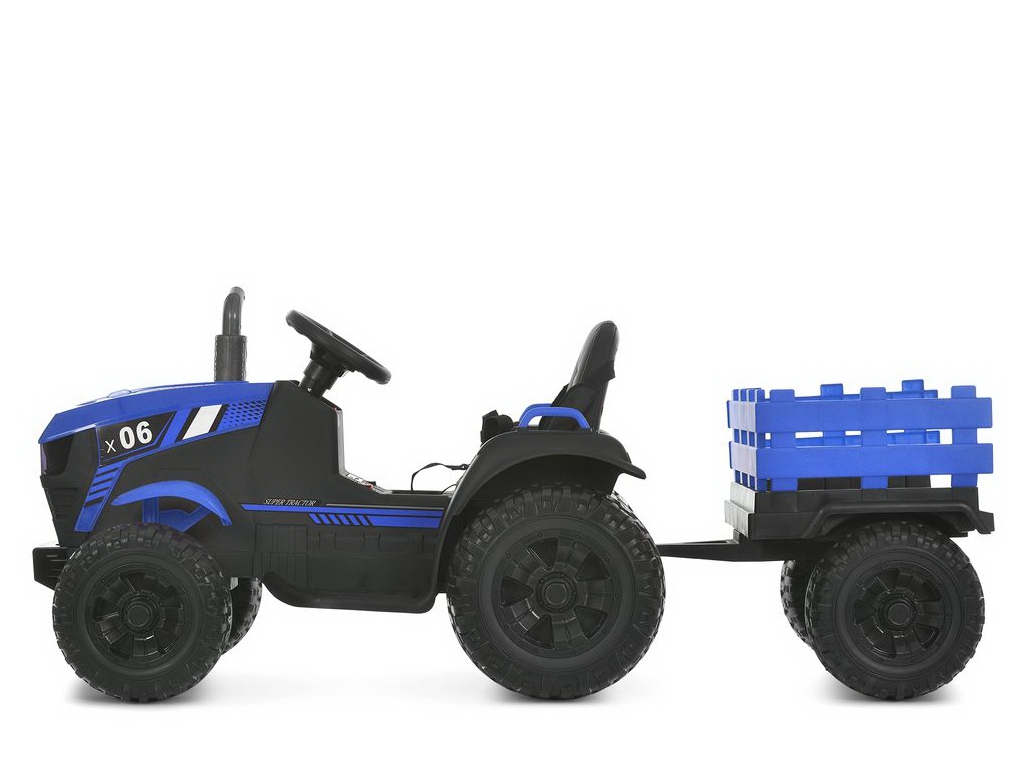 Трактор электрический Bambi Racer M 6295EBLR-4, 2х45W, 1х12V/9AH, MP3, USB, TF, Bluetooth