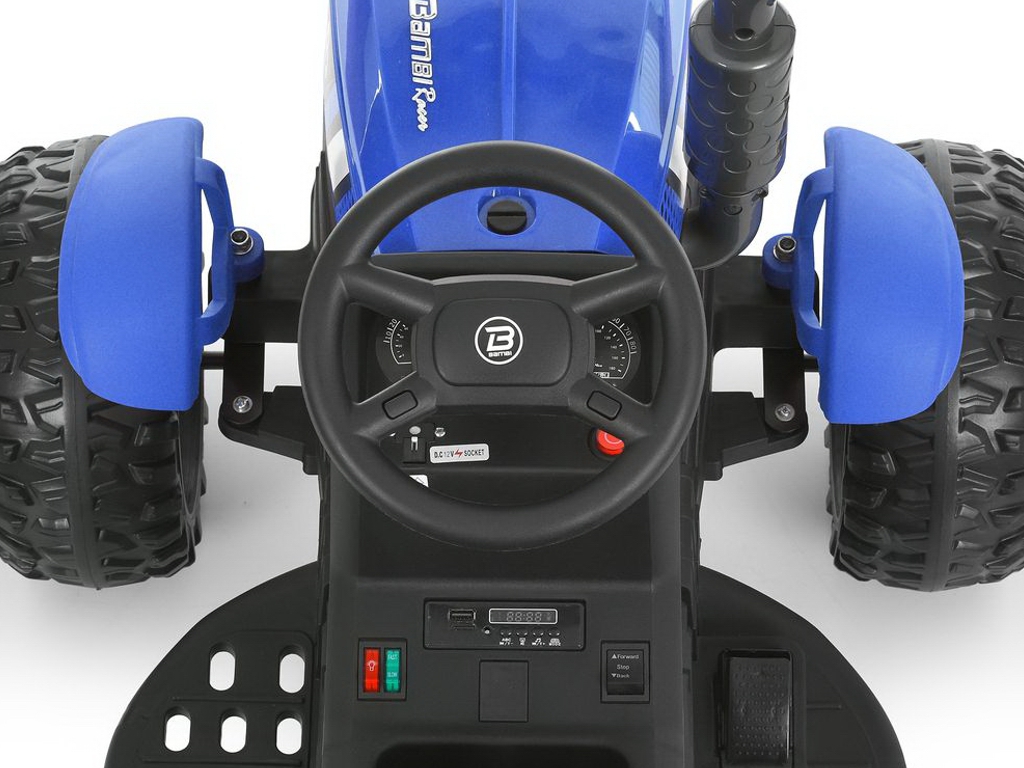Трактор электрический Bambi Racer M 6295EBLR-4, 2х45W, 1х12V/9AH, MP3, USB, TF, Bluetooth