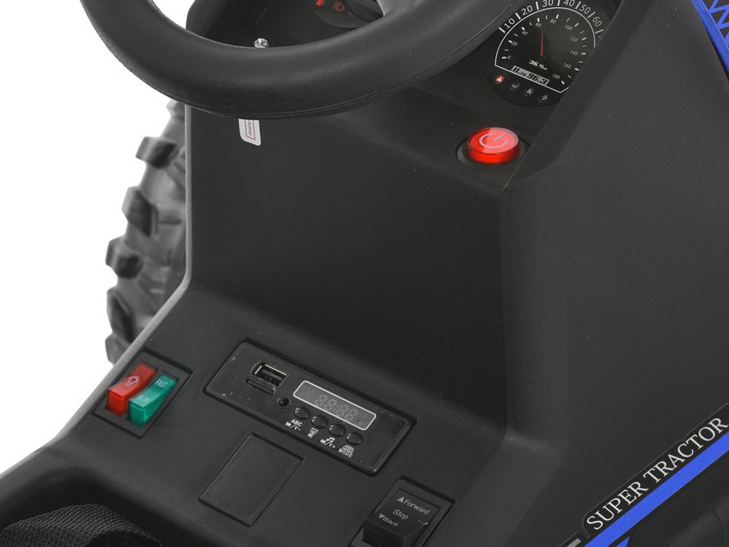 Трактор электрический Bambi Racer M 6295EBLR-4, 2х45W, 1х12V/9AH, MP3, USB, TF, Bluetooth