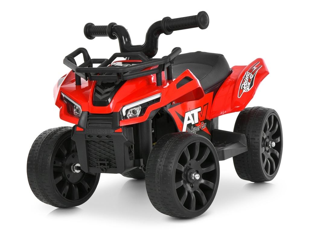 Квадроцикл электрический M 6297ERL-3, красный, 25W, 6V, Bambi Racer