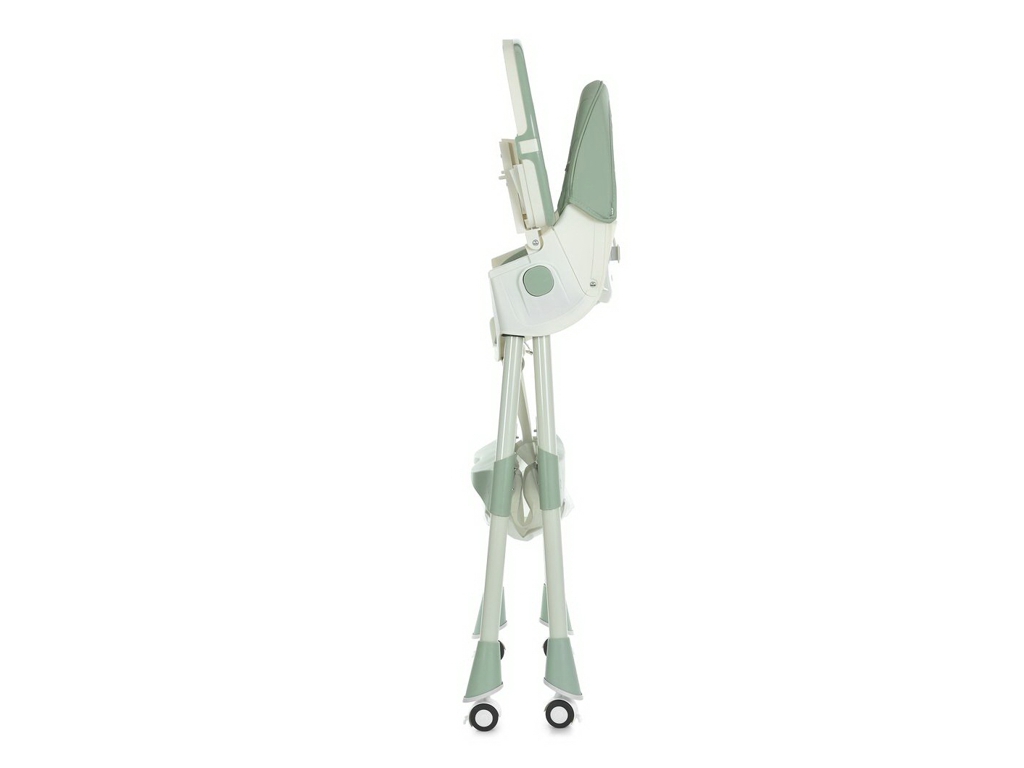 Стульчик для кормления, M 6302 Olive, складной, 5-точечные ремни, зеленый, Bambi