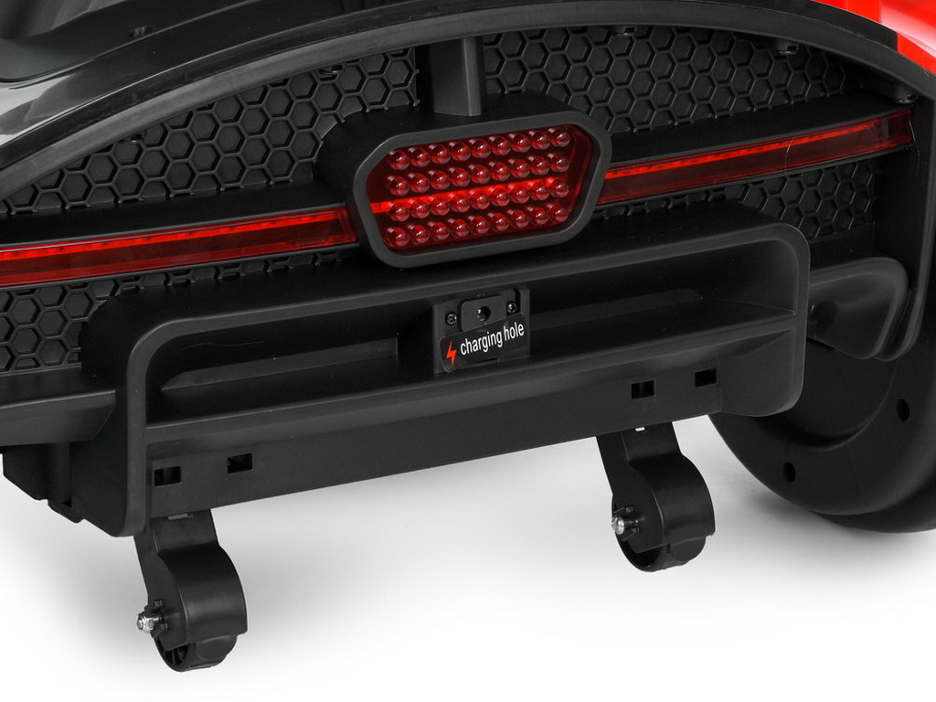 Электрокарт M 6322 EBLR-3, 2 мотора 150W, аккумулятор 24V, красный, Bambi Kart