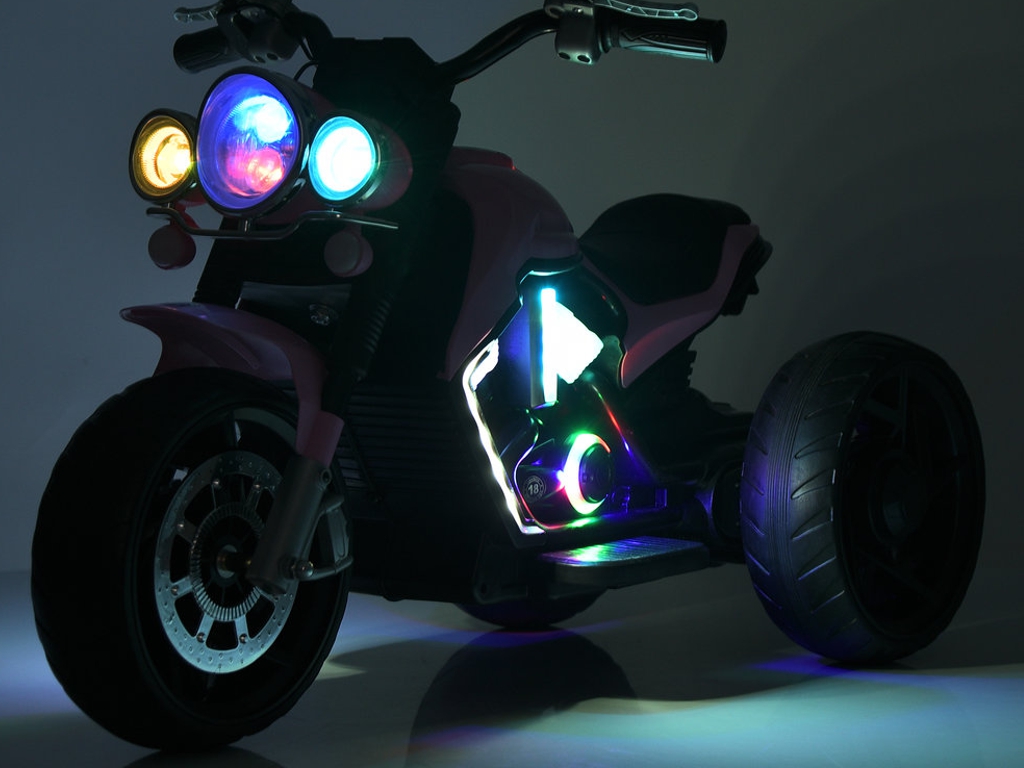 Детский электромотоцикл Bambi Racer, 2х25W, 1х12V/9AH, MP3, USB, Bluetooth, TF, музыка