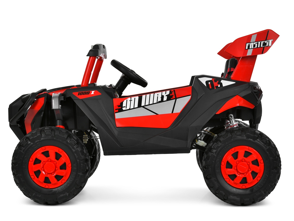 Электромобиль Багги Bambi Racer M 6347EBLR-3, 2,4G р/к, 1х12V10AH, 4х35W, MP3, USB,TF,Bluetooth, EVA