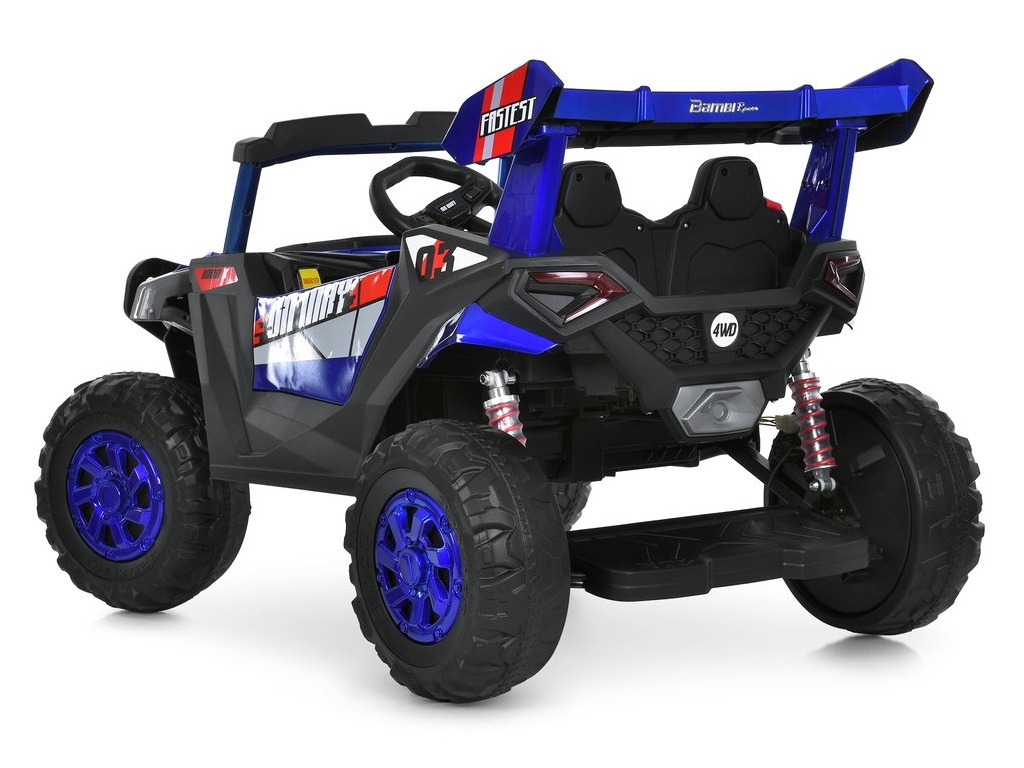 Электромобиль Багги Bambi Racer M 6347EBLRS-4, 2,4G р/к, 1х12V10AH, 4х35W, MP3, USB,TF,Bluetooth,EVA