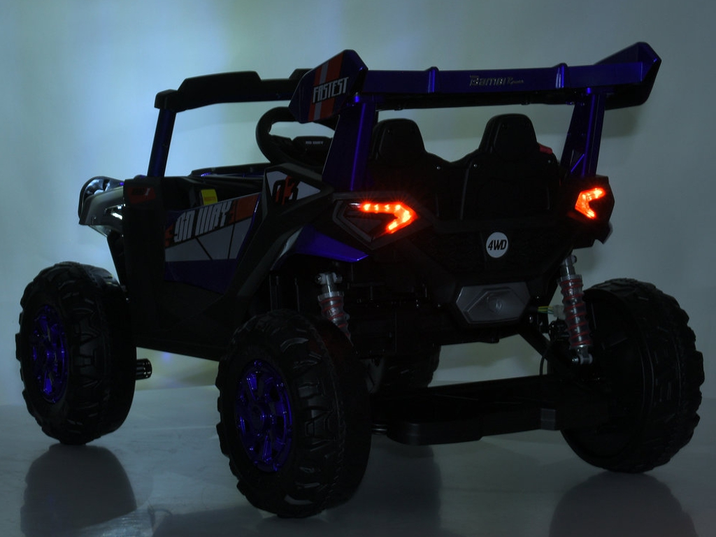 Электромобиль Багги Bambi Racer M 6347EBLRS-4, 2,4G р/к, 1х12V10AH, 4х35W, MP3, USB,TF,Bluetooth,EVA