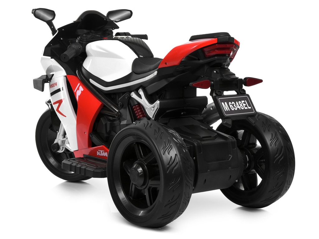 Электромотоцикл Bambi Racer M 6348EL-1-3, 1х12V/7AH, 2х35W, до 50 кг, MP3, USB, TF, EVA, Bluetooth