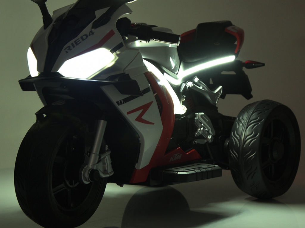 Электромотоцикл Bambi Racer M 6348EL-1-3, 1х12V/7AH, 2х35W, до 50 кг, MP3, USB, TF, EVA, Bluetooth