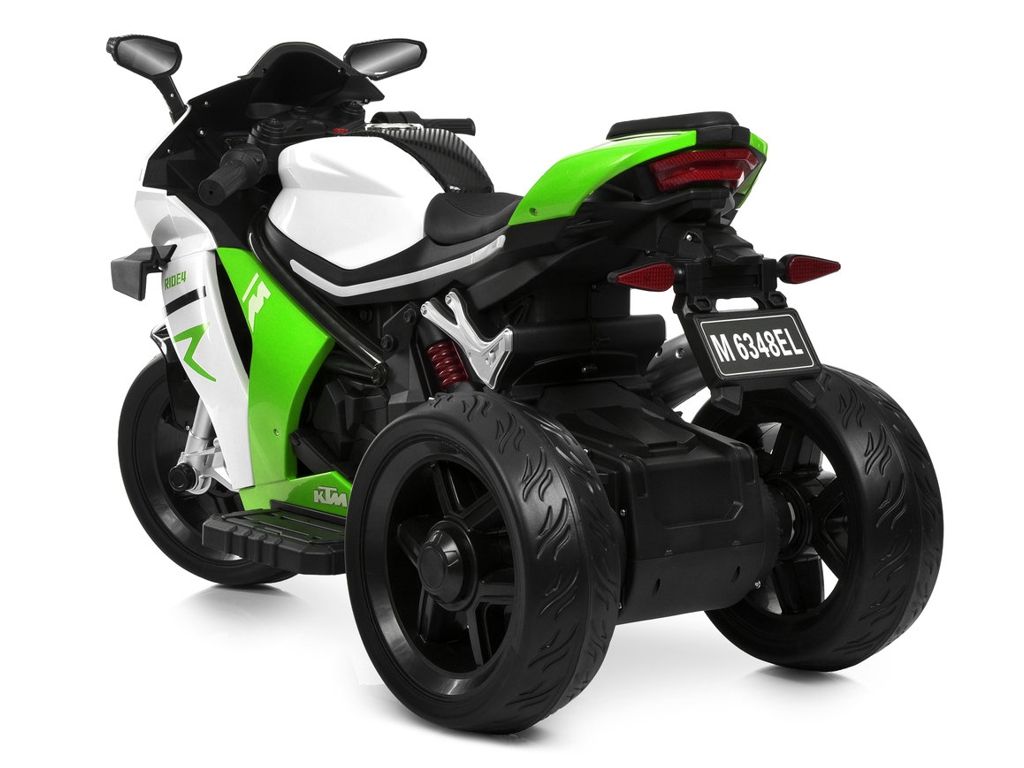 Электромотоцикл Bambi Racer M 6348EL-1-5, 1х12V/7AH, 2х35W, MP3, USB, TF, EVA, Bluetooth, до 50 кг