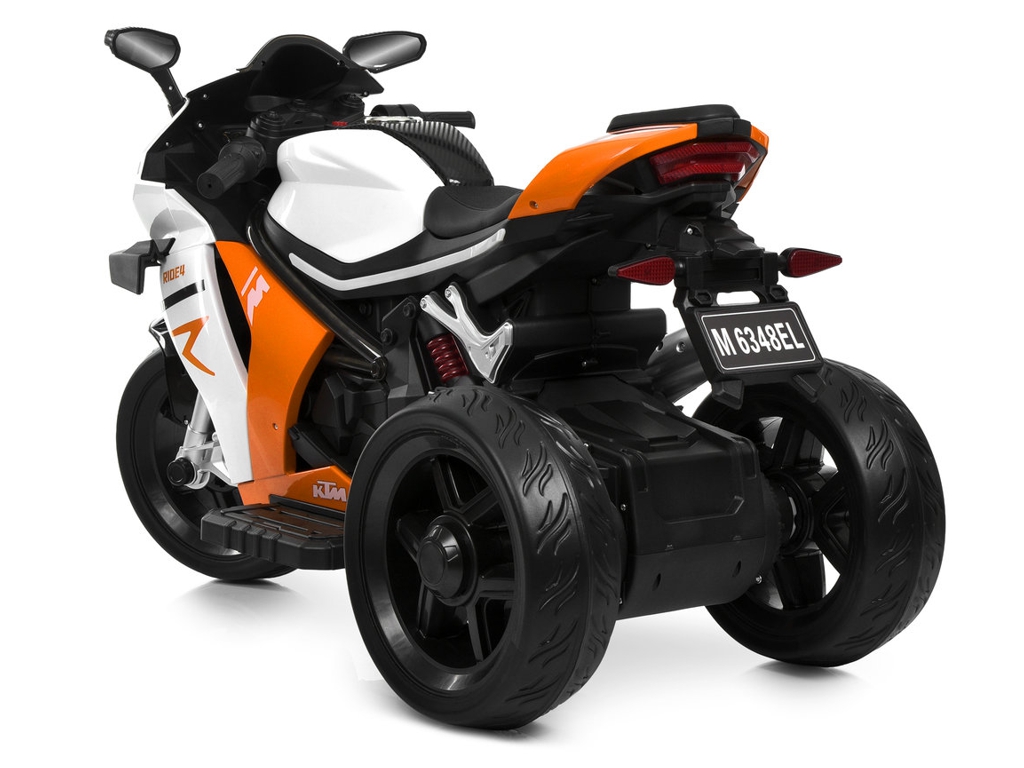 Электромотоцикл Bambi Racer M 6348EL-1-7, 1х12V/7AH, 2х35W, MP3, USB, TF, EVA, Bluetooth, до 50 кг