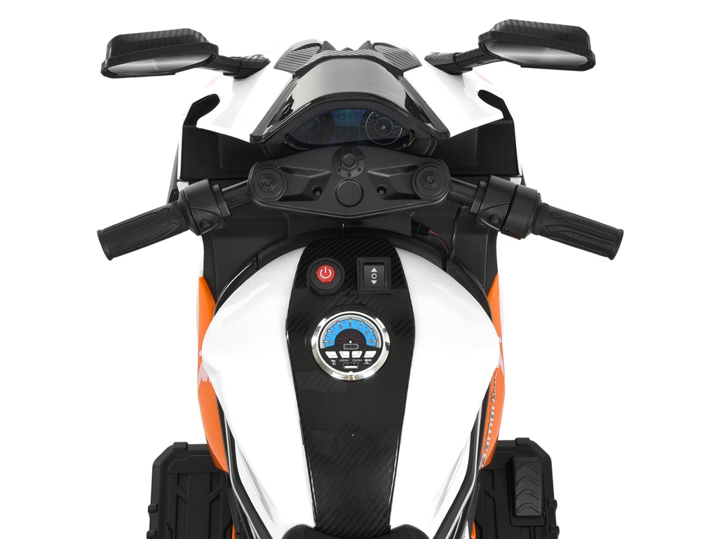 Электромотоцикл Bambi Racer M 6348EL-1-7, 1х12V/7AH, 2х35W, MP3, USB, TF, EVA, Bluetooth, до 50 кг