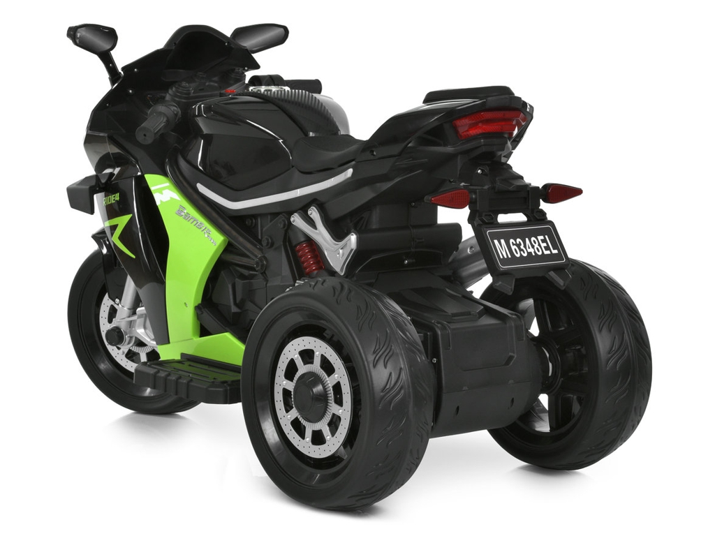 Электромотоцикл Bambi Racer M 6348EL-2-5, 1х12V/7AH, 2х35W, MP3, USB, TF, EVA, Bluetooth, до 50 кг