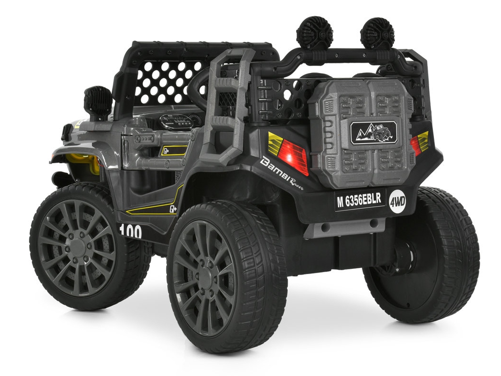 Электромобиль Джип M 6356EBLR-11-5, 2,4G р/у, 1х12V/7AH, 4х25W, MP3, USB, Bluetooth, EVA, TF
