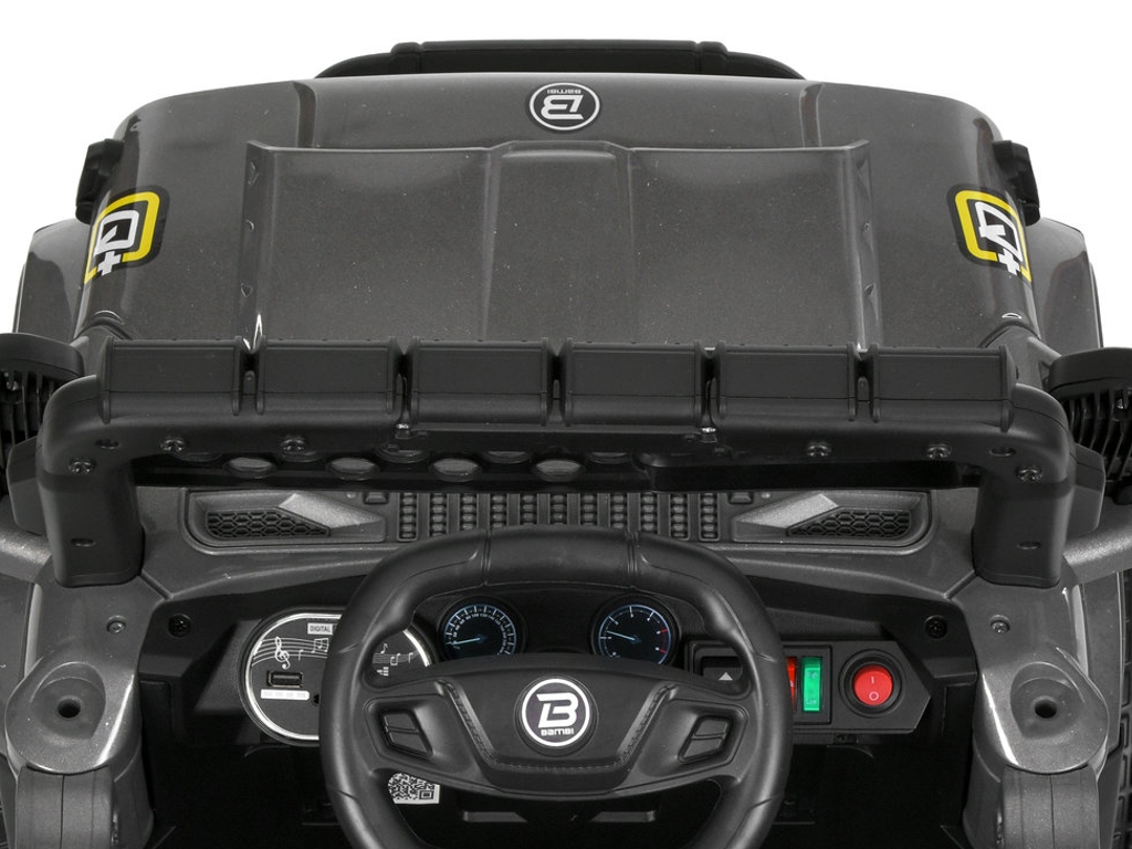 Электромобиль Джип M 6356EBLR-11-5, 2,4G р/у, 1х12V/7AH, 4х25W, MP3, USB, Bluetooth, EVA, TF