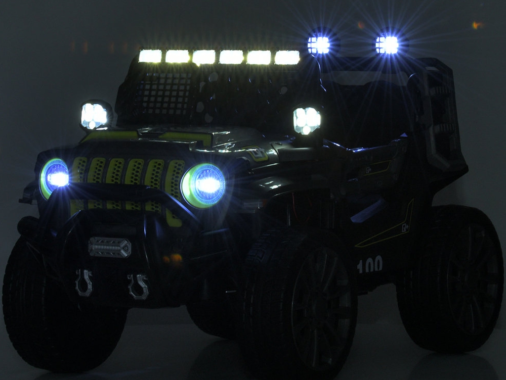 Электромобиль Джип M 6356EBLR-11-5, 2,4G р/у, 1х12V/7AH, 4х25W, MP3, USB, Bluetooth, EVA, TF