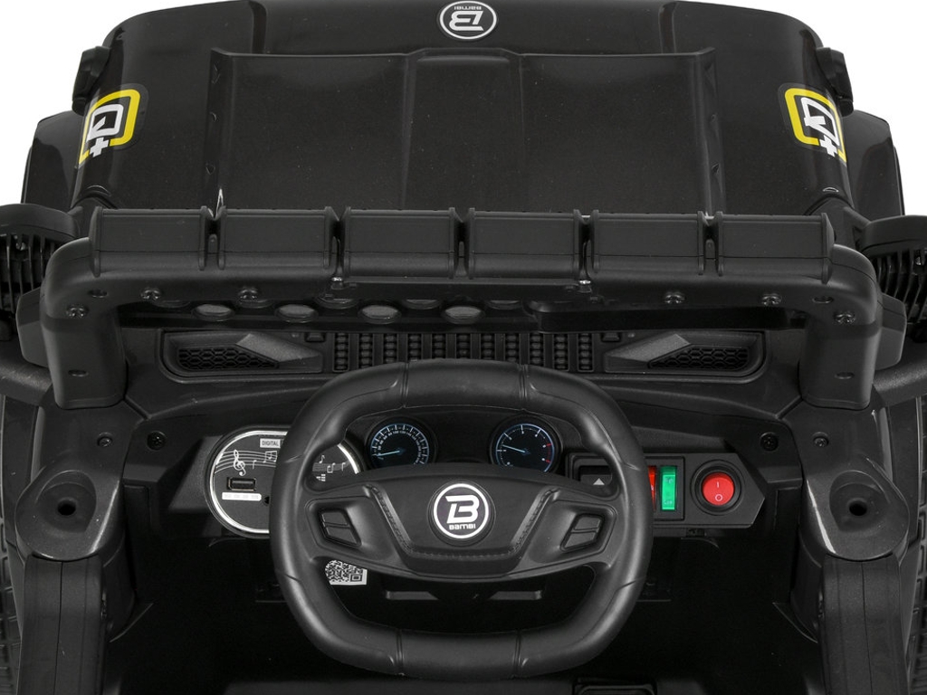 Электромобиль Джип M 6356EBLR-2-5, 2,4G р/у, 1х12V/7AH, 4х25W, MP3, USB, Bluetooth, EVA, TF