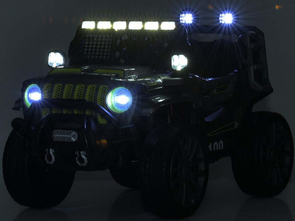 Электромобиль Джип M 6356EBLR-2-5, 2,4G р/у, 1х12V/7AH, 4х25W, MP3, USB, Bluetooth, EVA, TF
