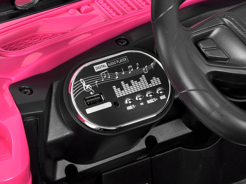 Электромобиль Джип M 6356EBLR-8, 2,4G р/у, 1х12V/7AH, 4х25W, MP3, USB, Bluetooth, EVA, TF