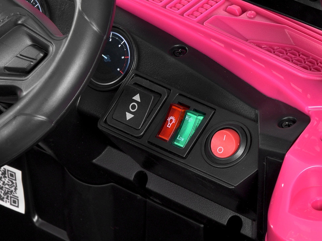 Электромобиль Джип M 6356EBLR-8, 2,4G р/у, 1х12V/7AH, 4х25W, MP3, USB, Bluetooth, EVA, TF