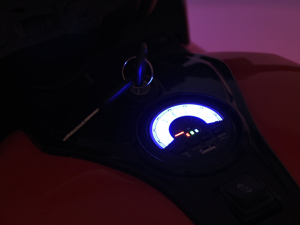 Електромотоцикл M 6358EL-3, 1х12V/12AH, 2х45W, USB, Bluetooth, EVA, TF, червоний