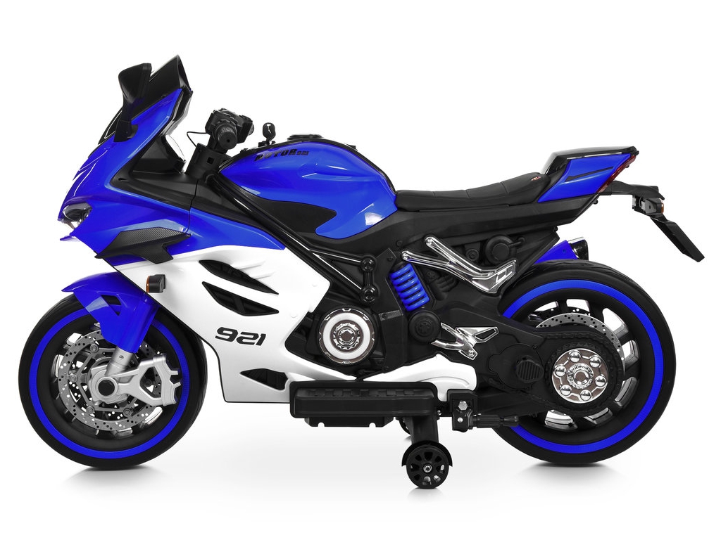 Дитячий електромотоцикл Bambi Racer  M 6359EL-4-1 (1шт) 2х45W, 1х12V/10AH, MP3, USB, TF, синій